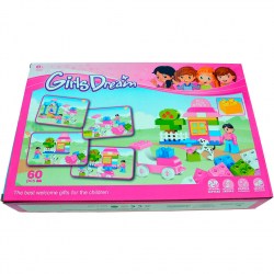 Конструктор  Kids Home Toys  188-19 Girls Dream 60 деталей