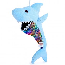 Мягкая игрушка "Акула Конфи" с пайетками, цвет МИКС,  35 см