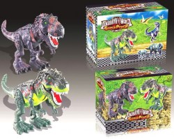 Динозавр на бат(свет,движение)в коробке