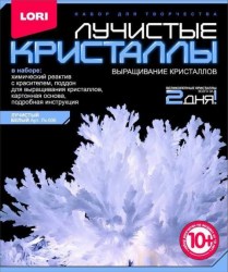 Выращивание кристаллов 'Белый кристалл' Лучистые кристалы