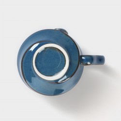 Кружка синяя ракушка керамика 320 мл