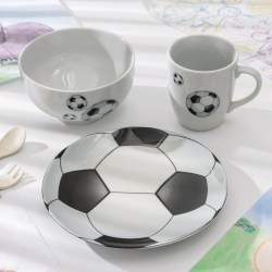 Набор посуды футбол Матч, 3 предмета, рисунок МИКС