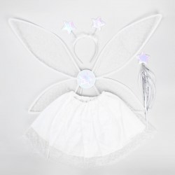 Карнавальный набор Звезда, 4 предмета: юбка, крылья, ободок, бабочка