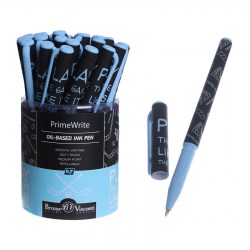Ручка шариковая PrimeWrite Хоккей.Паттерн, 0,7 мм, синие чернила на масляной основе