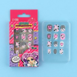 Детские накладные ногти Модница, 12 шт