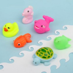 Набор игрушек для ванны «Водный мир», 6 шт