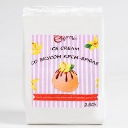 Смесь сухая для приготовления замороженных десертов "Ice cream со вкусом Крем-брюле",250 г