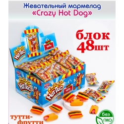 Мармелад Жевательный Crazy HOT DOG