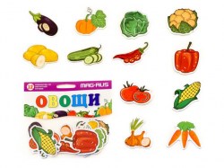 Магнитная игра овощи