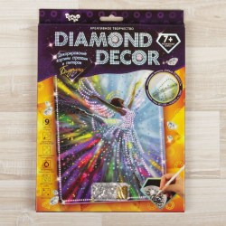 Набор для создания мозаики "Балерина" DIAMOND DECOR, планшетка без рамки