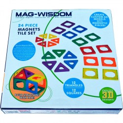 Магнитный конструктор Mag Wisdom 24 деталей