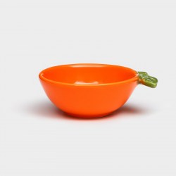 Тарелка глубокая салатник Апельсин 14 см