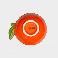 Тарелка глубокая салатник Апельсин 14 см