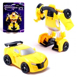 Робот Автобот, трансформируется, цвет жёлтый