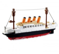 Конструктор Титаник, 194 детали, в пакете