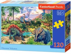 Пазлы Динозавры 120 дет