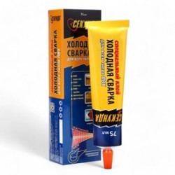 Холодная сварка Секунда для линолеума и всех типов ПВХ, прозрачная, 75мл