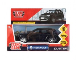 Машина Технопарк Renault Duster 12см металл.инерц. черный 273044