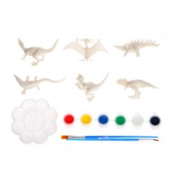 Набор для творчества Игрушки-раскраски: динозавры