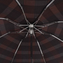 Зонт механический Клетка, 5 сложений, 8 спиц, R = 45 см, цвет МИКС