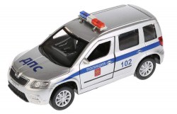 Машина Skoda Yeti Полиция 12 см металлическая инерционная