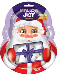 Маршмеллоу Дед Мороз Новый год в фигурном пакете, 50г.