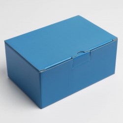 Коробка складная Синяя, 22 х 15 х 10 см