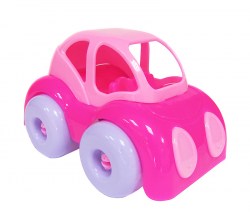 Машинка малышка розовая