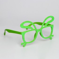 Карнавальные очки Заяц, зеленые
