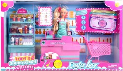 Набор Магазин с куклой (29см) 18 предметов в коробке