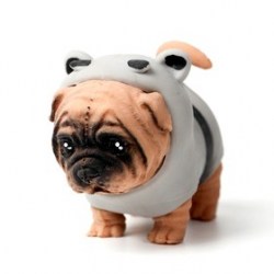 Антистресс игрушка Собачка, мялка с песком, одежда снимается, МИКС