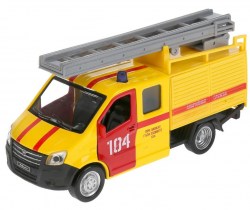 Машина 'Газель Next Аварийная' 15 см желтый металлическая