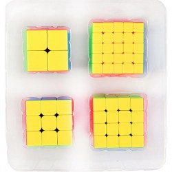 Подарочный набор головоломок с кубиками Рубика