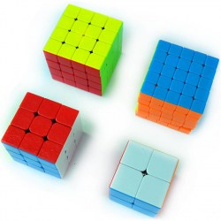 Подарочный набор головоломок с кубиками Рубика