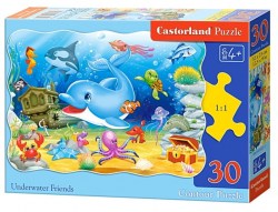 Пазлы Подводные друзья 30 дет. MIDI (B4-03501)