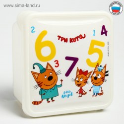 Ланч бокс контейнер три кота