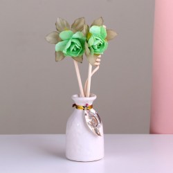 Набор подарочный Прованс: ваза керамическая, аромамасло яблоко, декор, Богатство Аромата